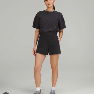 Lululemon Softstreme Relaxed Short size 12 black